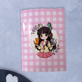Libreta a5 grapada con diseño interior y exterior inspirado en Fruits Basket