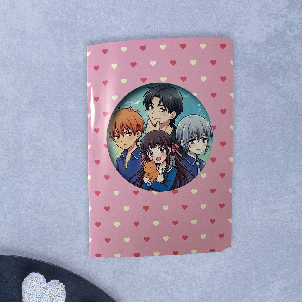Set de papelería completo inspirado en Fruits Basket