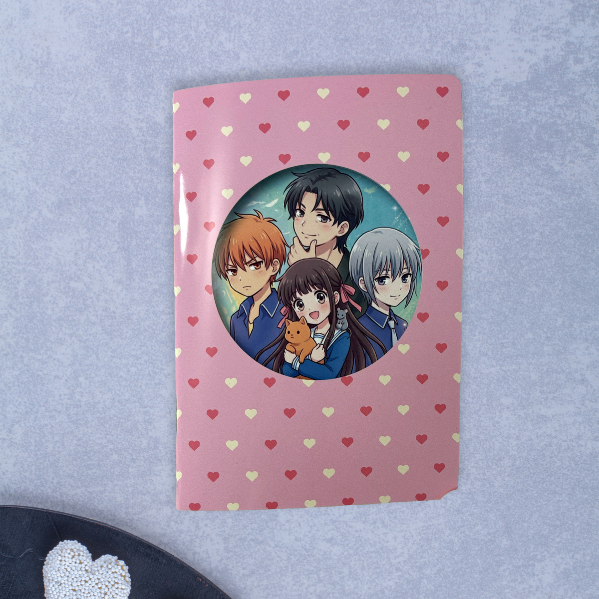 Set de papelería completo inspirado en Fruits Basket