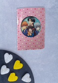Libreta a6 grapada con interior en blanco inspirada en Fruits Basket
