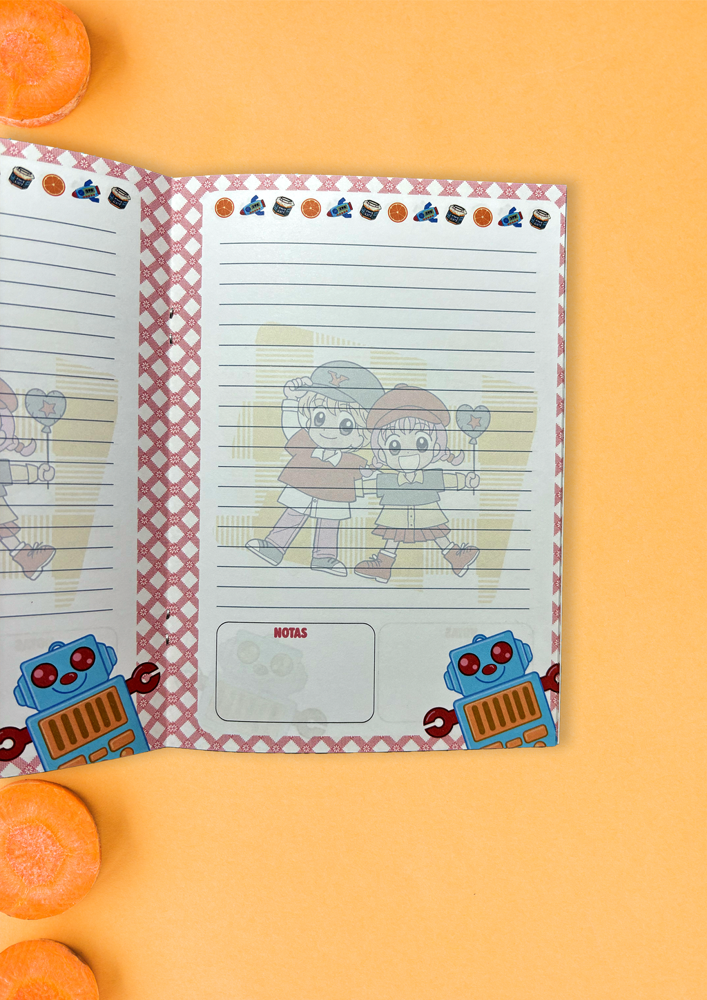 Libreta A5 con diseño exclusivo de Marmalade Boy