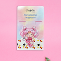 Marcapáginas magnético de Sailor Chibi inspirado en Sailor Moon