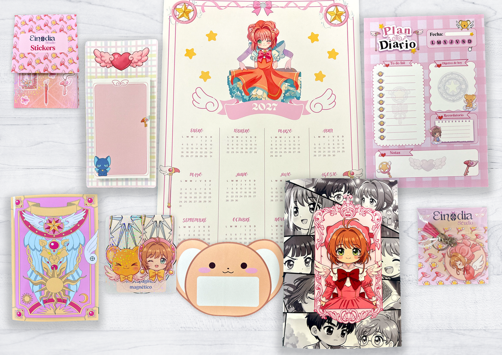 Set completo inspirado en Sakura Cardcaptor