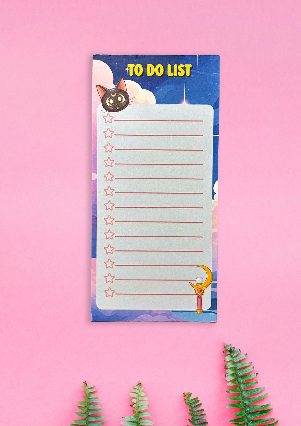 Set completo de papelería inspirado en Sailor Moon